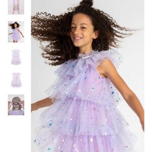 Sparkling Purple Kids Costume